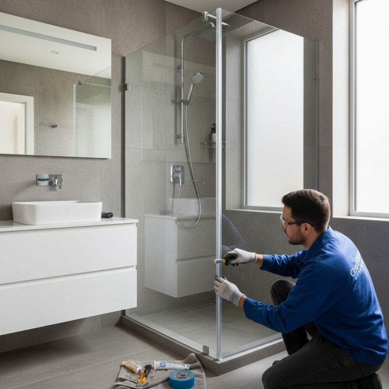 Shower Door Installation