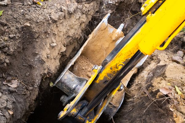 Cost of Downspout Trenching in Charlotte