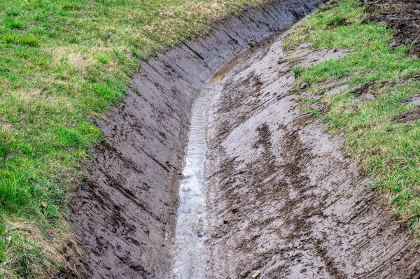 Cost of Drainage Ditch Construction in Charlotte